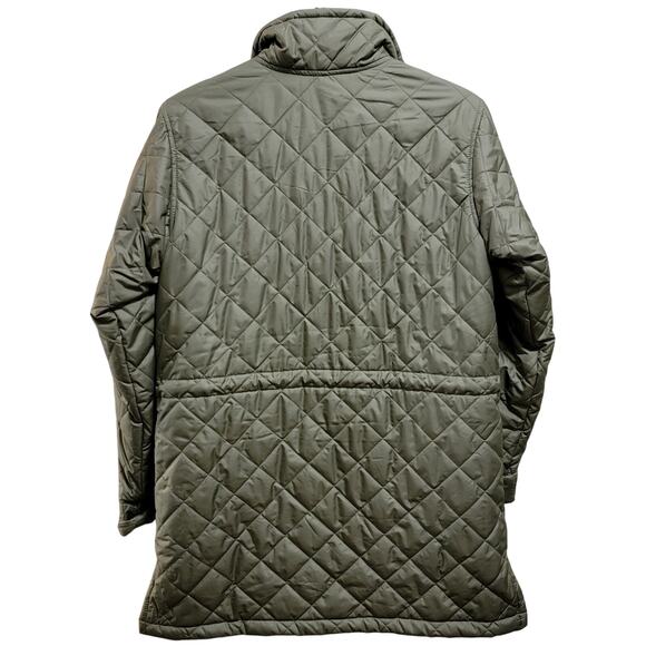 Columbia Women Copper Crest Novelty Jacket Long Quilted Puffer Size US M Green - Picture 5 of 6